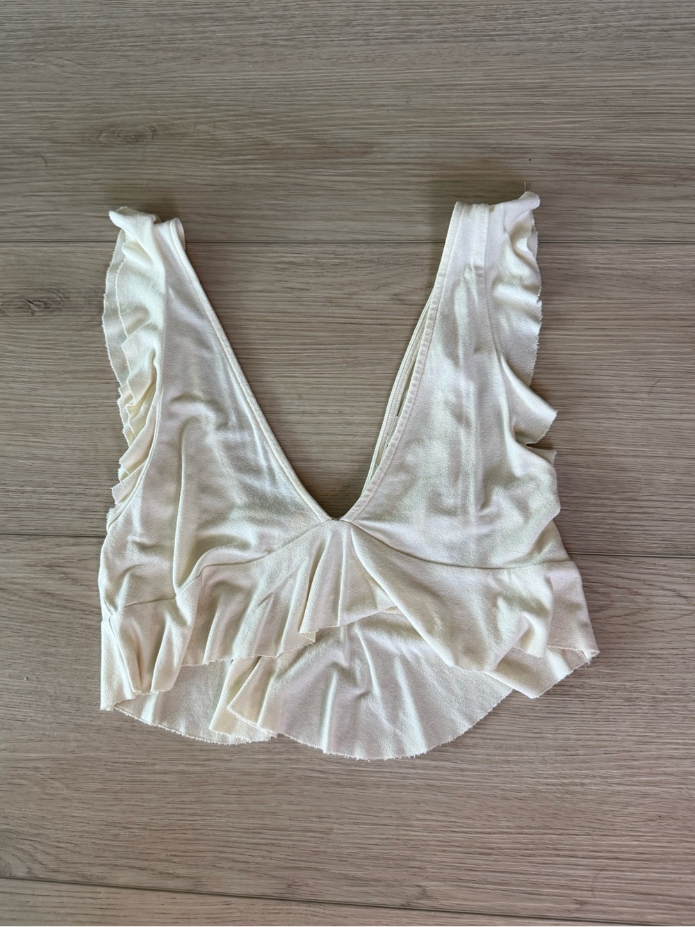 Ivory Urban Outfitters XS Crop Top